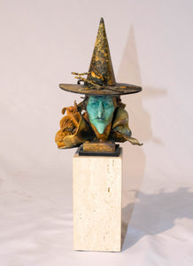 Wicked Witch Sculpture by Tedd Gall
